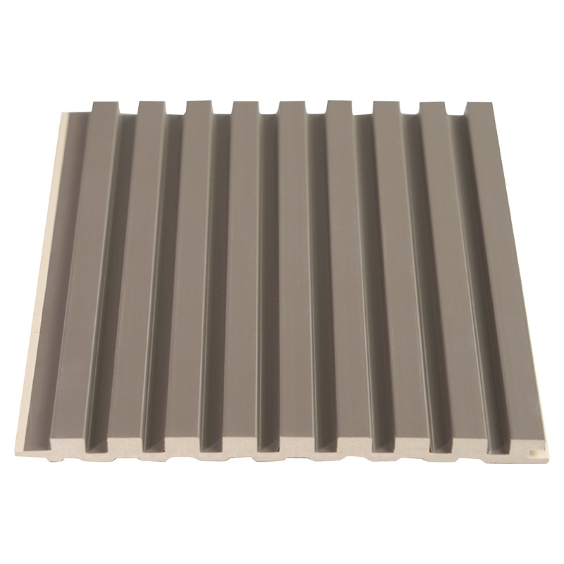 Szélesség 150 mm vastagság 8 mm hornyolt dekoratív tömör PVC rács panel