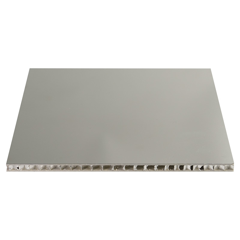 Szélesség 1220 mm vastagság 8 mm SPC kétoldalas méhsejt alumínium panel, nagy keménységű beltéri falpanel