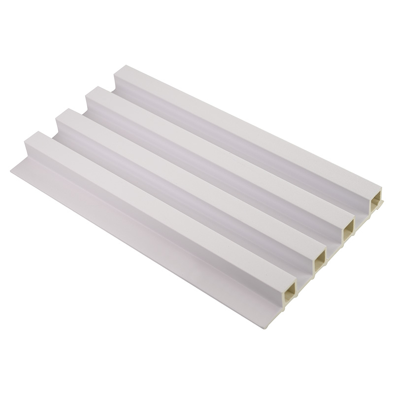 Szélesség 168mm Vastagság 24mm Fehér belső dekoráció PVC rács panel