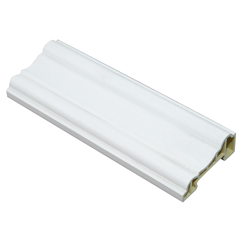 60 mm-es dekoratív szegély faszemcsés PVC fóliával